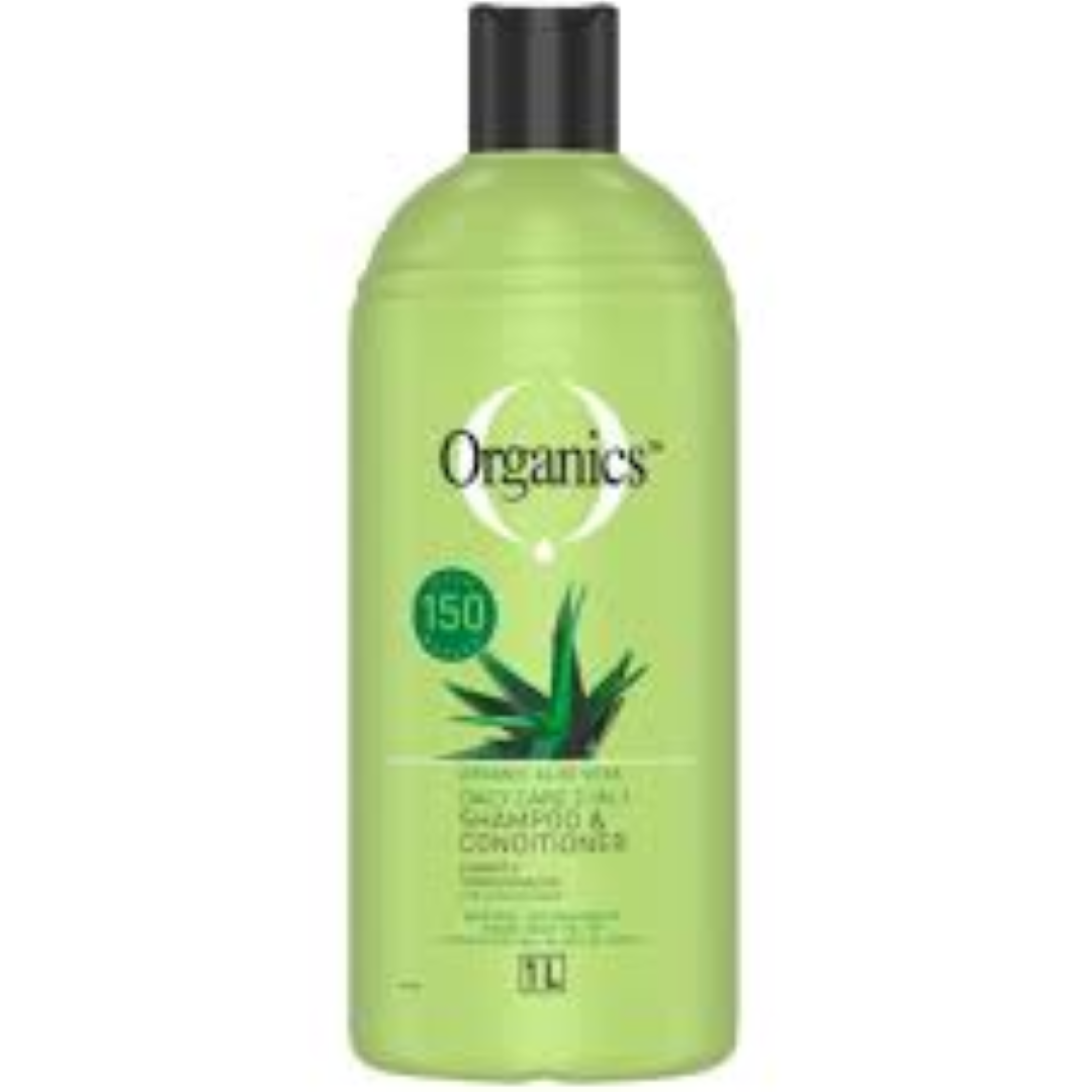 ORGANICS 2 IN 1 DAILY CARE 1LT